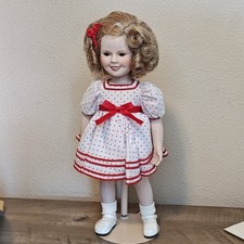 Danbury Mint Shirley Temple "Stand Up and Cheer" Porcelain Doll — listing 4