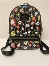 Disney Loungefly The Nightmare Before Christmas Jack And Sally Mini Backpack