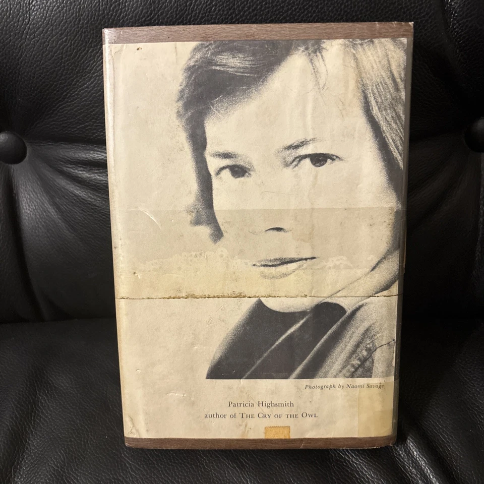 Patricia Highsmith / The Cry of the Owl 1st Edition 1962 - Image 2 of 3