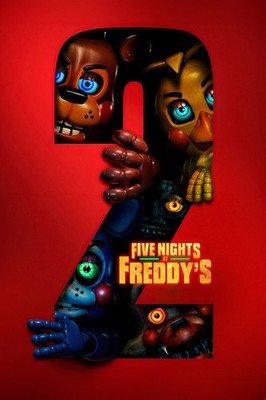 Five Nights at Freddy's 2 Filmposter 2026 Druck Kino Film A3 A2 A1 Maxi 3084