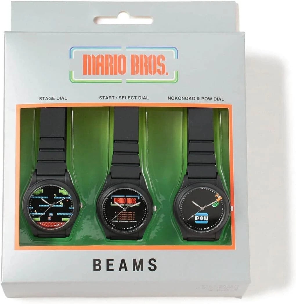 Montre Seiko Alba Super Mario B coffret cadeau d'exception pour Noël et anniversaire