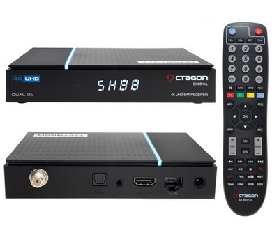  OCTAGON SX88 WL V2 4K UHD S2+IP 5G WiFi 1xDVB-S2 E2 Linux Smart TV Sat Receiver