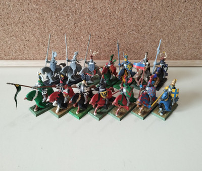 Warhammer Fantasy Bretonen Bretonnia 14x Knights of the Realm Plastic