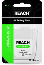 Reach Mint Waxed Dental Floss 55 Yd Pack of 2
