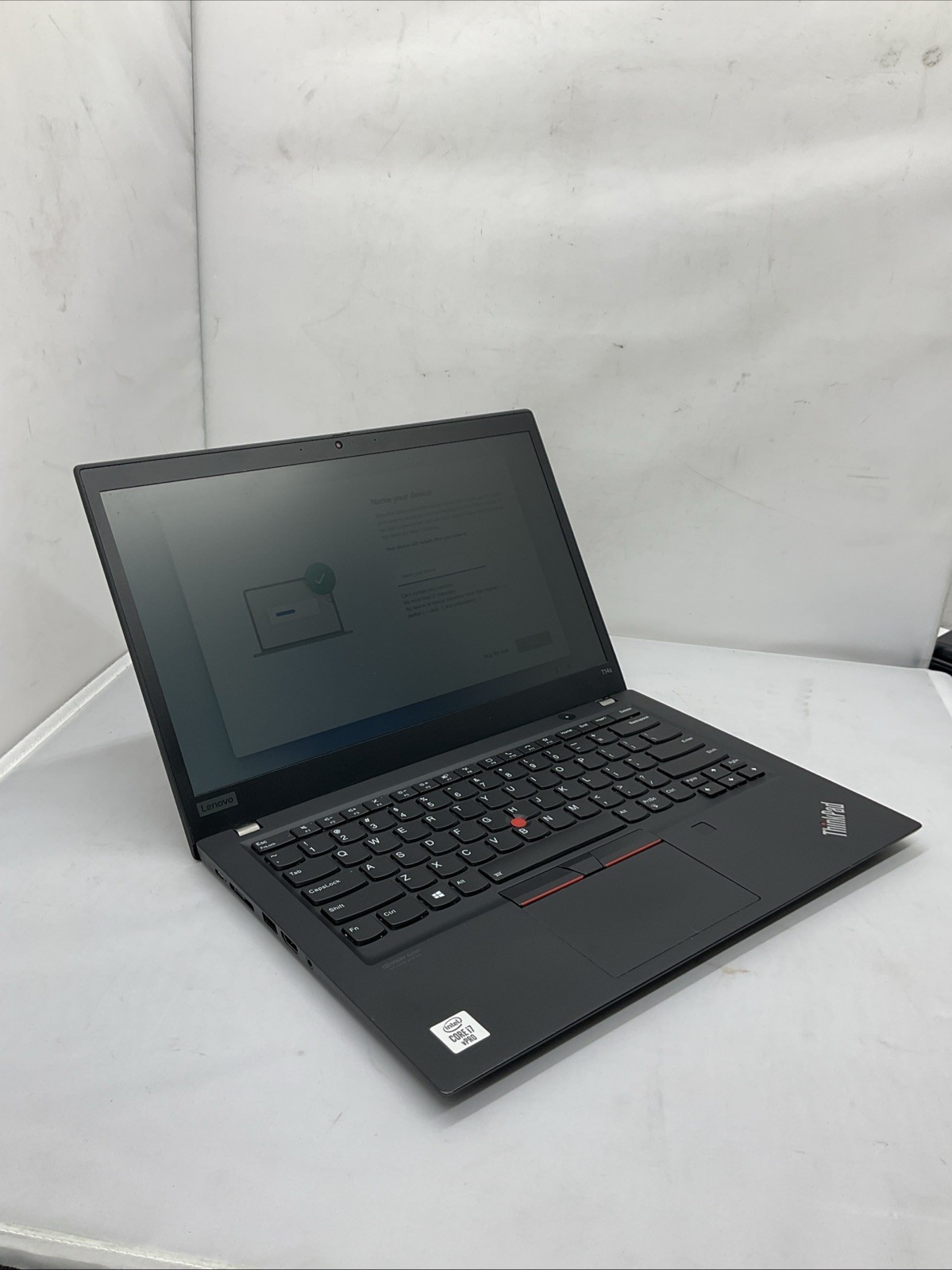 Lenovo T14s Gen 1, 14-Inch Laptop, with Intel Core i7 10th Gen., 256 GB NVMe (Non-Volatile Memory Express), Windows 11 Pro