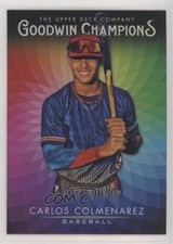 2021 Upper Deck Goodwin Champions Platinum Color Wheel Carlos Colmenarez 0um7