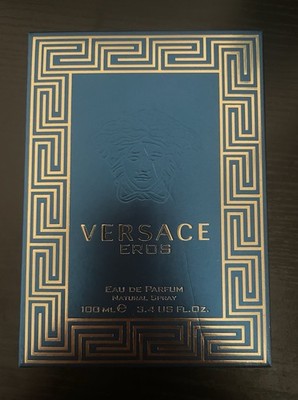 Versace Eros Eau de Parfum Spray 100mL 3.4 fl oz Citral Linalool Limonene