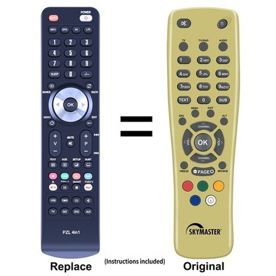 New Replace Remote Control For Skymaster DX23 Free-to Air Satellite Receiver