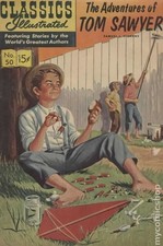Classics Illustrated 050 Adventures of Tom Sawyer #13 VG- 3.5 1967 Stock Image