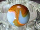 P34- Vintage Peltier Glass Company Rainbow 19/32” Near Mint-🔥🔥🔥 — photo 3