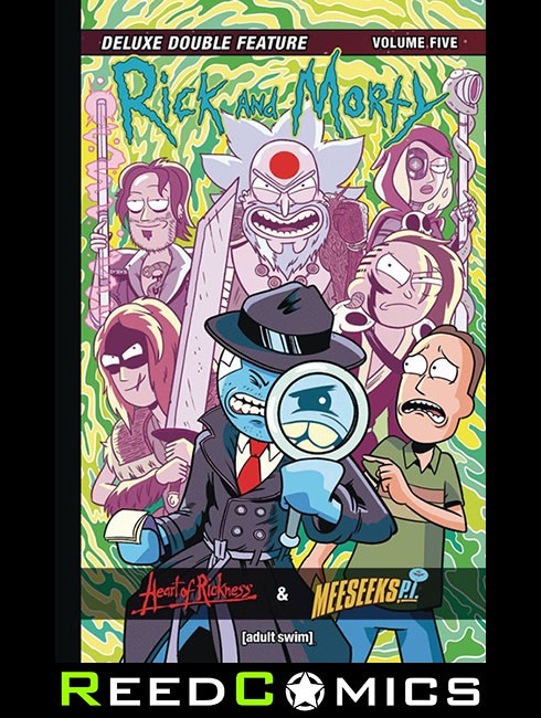 RICK AND MORTY DELUXE DOUBLE FEATURE VOLUME 5 HARDCOVER (316 Pages) New Hardback