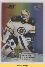 2021 Upper Deck Allure Rainbow Full Achievement Jeremy Swayman #R-35 READ 10ft