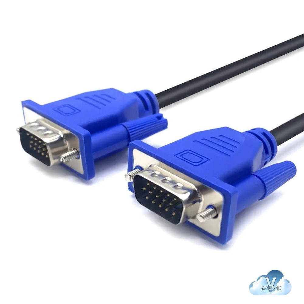 3ft HD VGA to SVGA Male-Male Cable for High-Quality Video