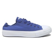 CONVERSE Chuck Taylor All Star Donna Sneakers Basse Blu In Tela UK 5 Classic
