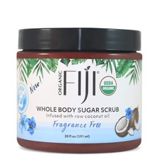 Whole Body Scrub 20 Oz - Exfoliating Sugar Infused with Coconut Oil - Smooth