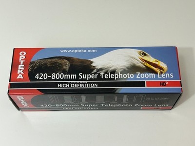 Opteka 420 800mm Super Telephoto Zoom Lens. Platinum Series High Definition/HD2