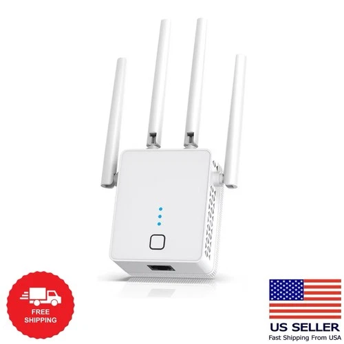 2025 Wifi Extender Signal Booster for Home, 15000Sq.Ft Wireless Internet Repeate