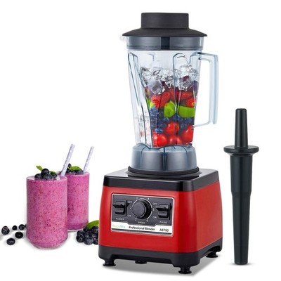 BioloMix 2200W Commercial Bar Blender Red 70oz