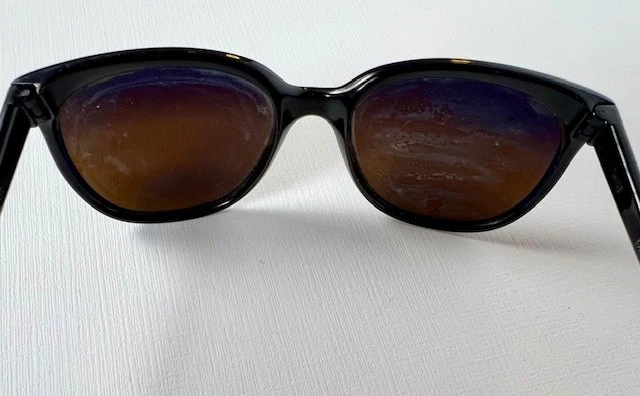 Gafas de sol Vuarnet 002 Pouilloux vintage NEGRAS (1977 era de transición), ¡RARAS! Foto 3 de 4