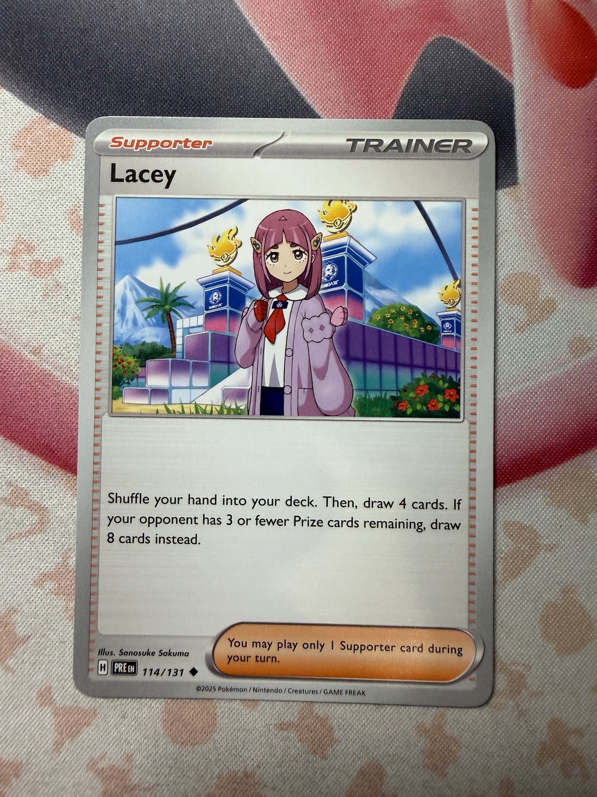 Lacey - Uncommon SV: Prismatic Evolutions 114/131 NM English Pokemon Card