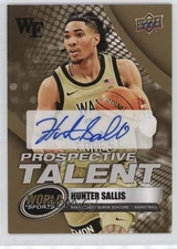 2025 Upper Deck World of Sports Prospective Talent Auto Hunter Sallis #394 Auto
