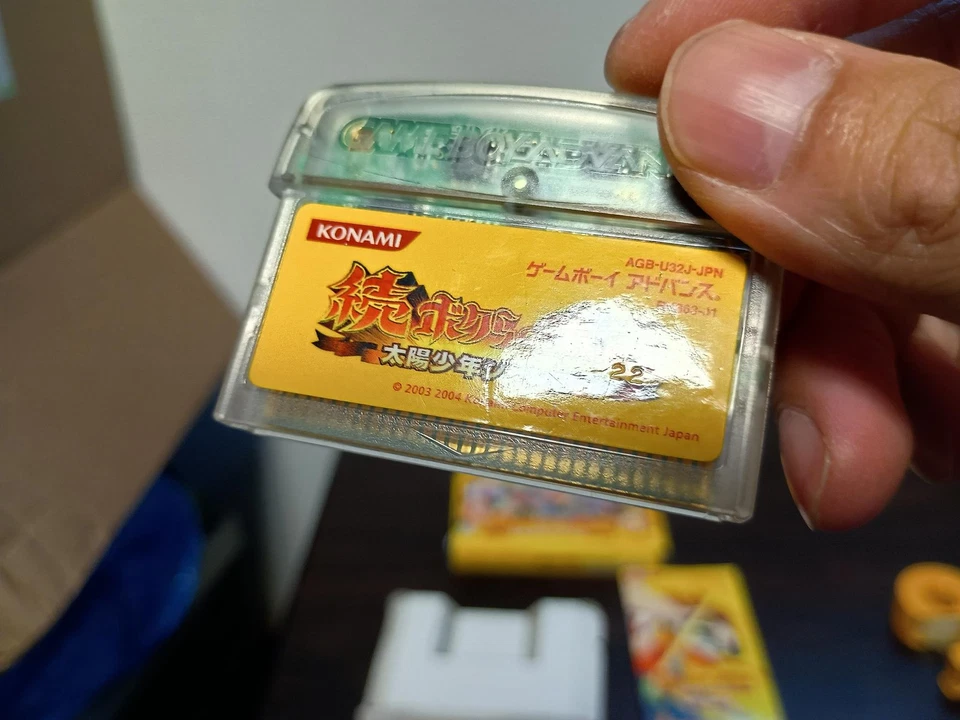 Boktai: The Sun is in Your Hand GBA Japan CIB - Hideo Kojima - Sun Sensor RPG! - Image 4 of 4