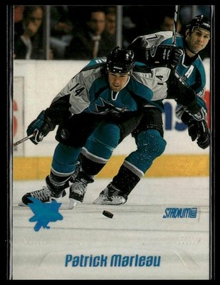 1999-00 Stadium Club #72 Patrick Marleau San Jose Sharks