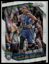 2025 Panini Prizm WNBA #135 Maya Moore White Seismic Prizms