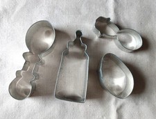 Aluminum Cookie Cutters 4 Piece Baby Shower C...