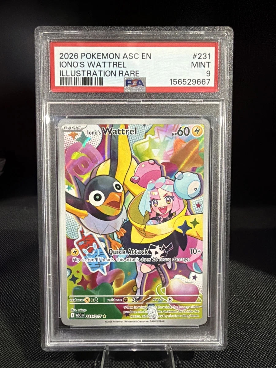 Iono's Wattrel Pokémon TCG Cards for sale | eBay