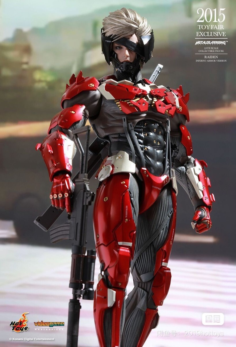 Hot Toys 1/6 VGM19 Metal Gear Rising Revengeance Raiden Inferno