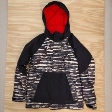 Burton Dryride Dhaka Snow/Snowboard Hooded Jacket Size Youth Large 14/16