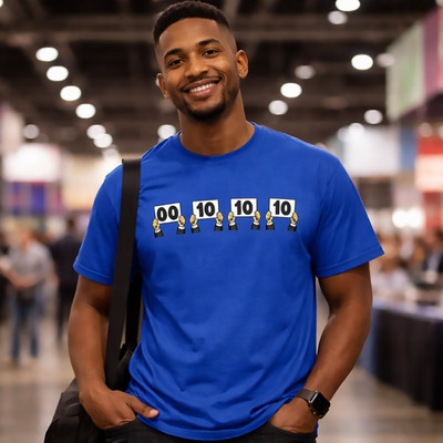 Everything is Judged in Binary Short-Sleeve Unisex T-Shirt
