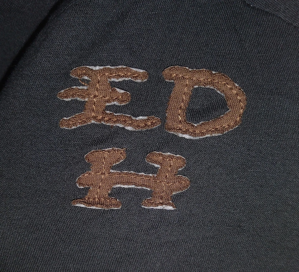 Camiseta Ed Hardy Niñas Talla 10 Puntada Negra Camiseta Tigre Y2K Retro Usada Desteñida Nueva Con Etiquetas  Foto 4 de 4