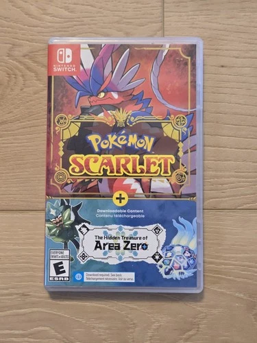 New ListingPokemon Scarlet Plus Hidden Area Zero Expansion DLC - Nintendo Switch - CIB