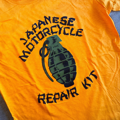 70s VINTAGE HARLEY DAVIDSON JAPANESE MOTORCYCLE REPAIR KIT GRENADE