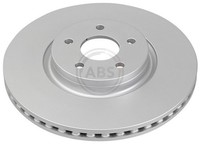 2X A.B.S. Bremsscheibe Beschichtet 18340 FüR Focus Connect Kuga Volvo Ford V40 2