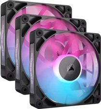 CORSAIR - iCUE LINK RX120 RGB 120mm PWM Computer Case Fan Starter Kit (3-pack...