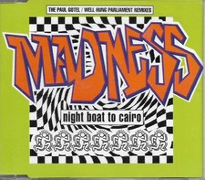 Madness Night Boat To Cairo CD Single