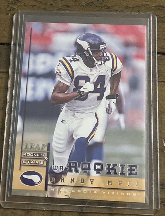 1998 Leaf Rookies & Stars - Rookie Randy Moss #199 (RC)