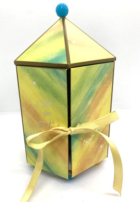 Nina Ricci L'Air du Temps Parfum 15ml/.5 oz  Colored Dove Lalique Perfume Bottle