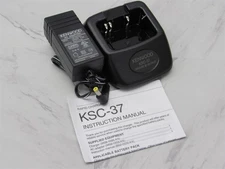NEW Kenwood ProTalk XLS Walkie Radio KSC-37 Single Cradle Charger w/ Adapter