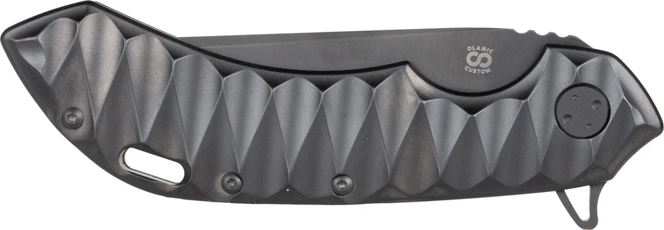 OLAMIC CUSTOM WAYFARER 247 COMPANTO SCALLOPED PVD ALL BLACK - Image 4 of 4