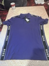 Brand New Boss Hugo boss Parlay 138 HC - 50462400 Polo Shirt Men s Size M