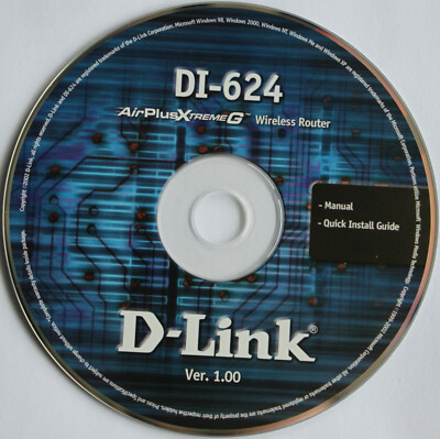Treiber-CD D-Link DI-624
