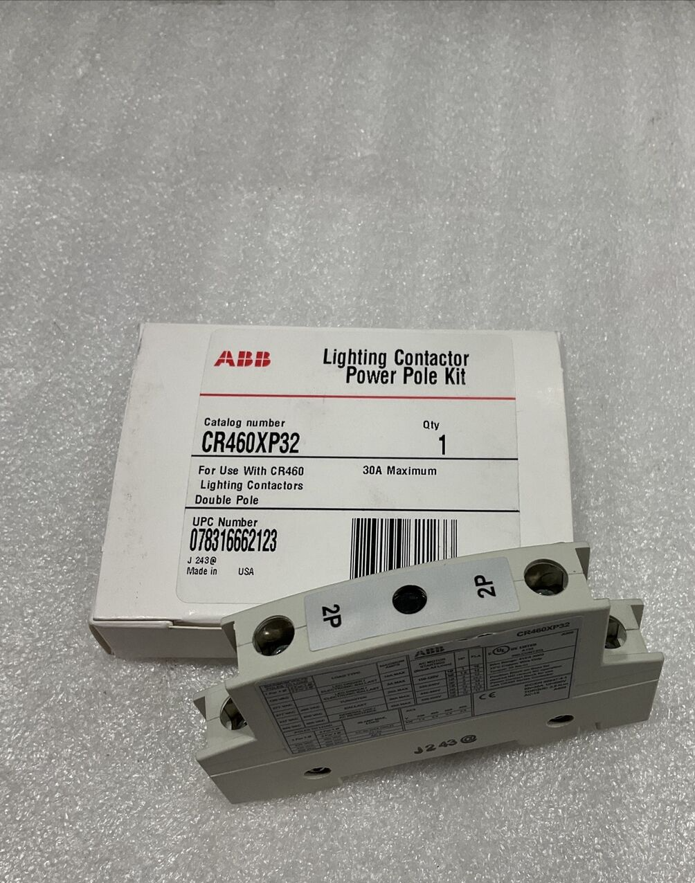CR460XP32 GENERAL ELECTRIC LIGHTING CONTACTOR 30AMP NEW eBay
