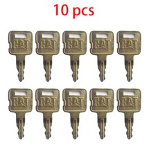 10pcs CAT Caterpillar Heavy Equipment Ignition Key all Metal 5P-8500