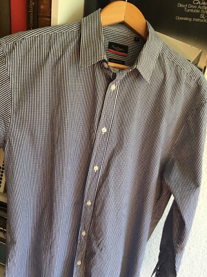 PIERRE CARDIN Herren Hemd KW41 Gr.L Langarm Baumwolle