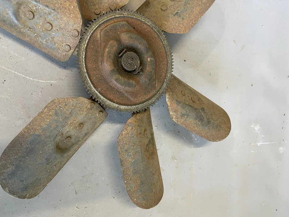 Oldsmobile Cutlass F85 442 1966 1967 ventilador aspa 425 embrague aire acondicionado Foto 3 de 4