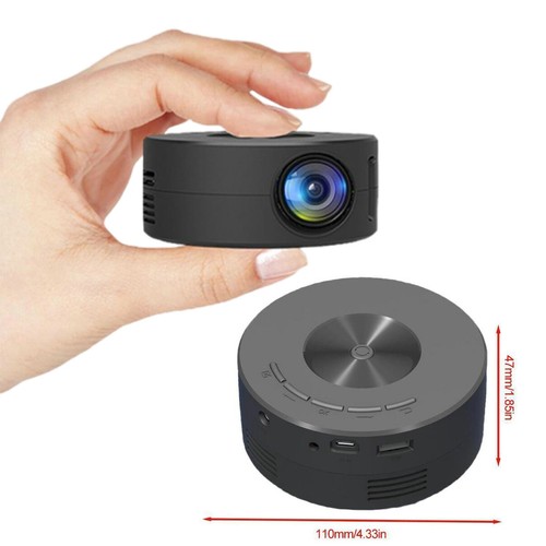 Mini Projector HD 1080P Home Cinema Portable Home Theater LCD Projector 5V - Picture 4 of 11